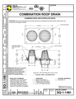 Overflow Roof Drain Details - Fill and Sign Printable Template Online