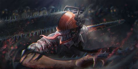 1440x720 Resolution Cool Denji Chainsaw Man Digital Art 1440x720 Resolution Wallpaper ...