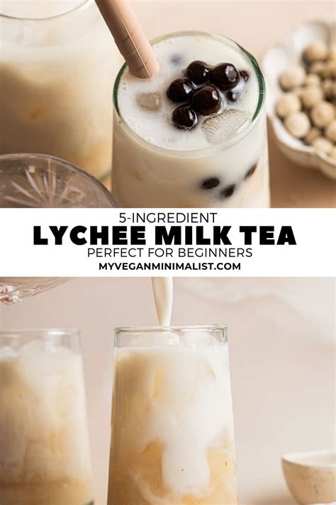 Lychee boba recipe – Artofit