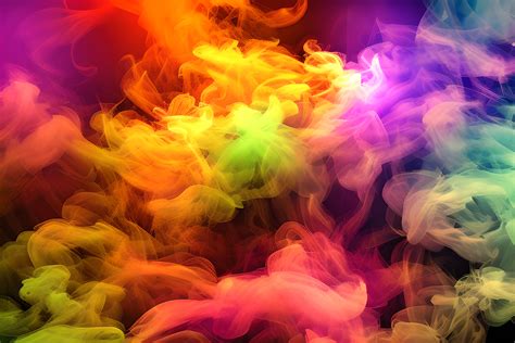 Colorful Smoke Background Graphic by Rizwana Khan · Creative Fabrica