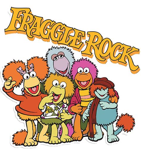 Vintage Fraggle TV Show Rock Characters Poster Painting by Morgan ...