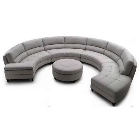 8 Seater Leather Round Sofa Set at ₹ 20000/set in New Delhi | ID: 20321958391