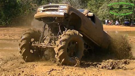 Jacked Up Chevy Trucks Mudding