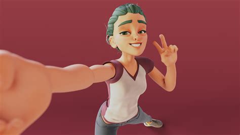 Iris - Character and Rig : r/blender