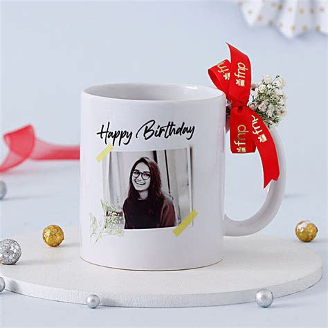 Buy/Send Personalised Happy Birthday Mug Online- FNP