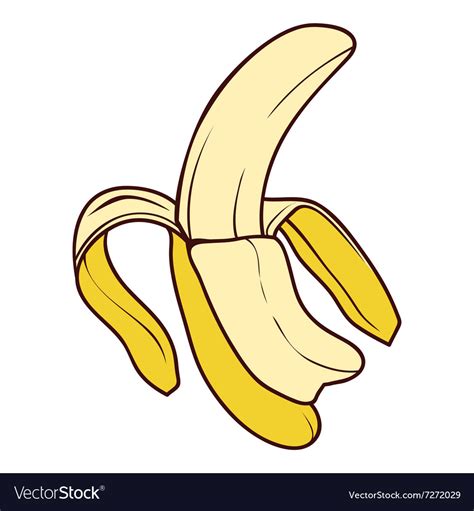 Banana cartoon Royalty Free Vector Image - VectorStock