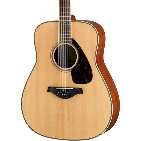 Yamaha FG820-12 Dreadnought 12-String Acoustic Guitar Natural ...