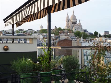 Restaurant Rooftop de l'Hôtel Rochechouart (75009 Paris) - Newtable.com