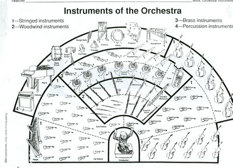 Instruments Of The Orchestra - drawdeys