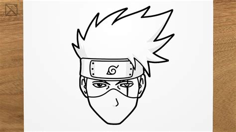 Kakashi Drawing Easy