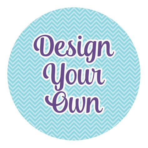 Design Your Own Round Decal | YouCustomizeIt