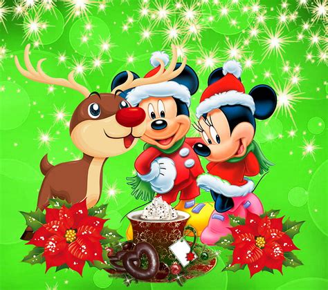 El top imagen 48 fondo mickey mouse navidad - Abzlocal.mx