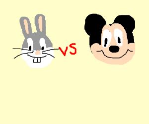 Bugs Bunny VS Mickey Mouse - Drawception