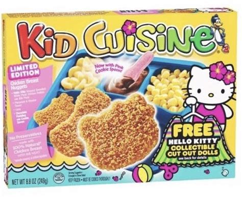 Hello Kitty Kid Cuisine | Kid cuisine, Food, Kid cuisine meals