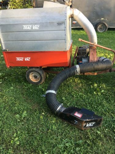 Trac Vac Tow-Behind Leaf Vacuum Dump Trailer | eBay