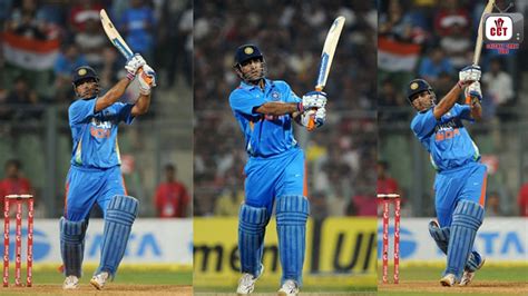 Mahendra Singh Dhoni Helicopter Shot