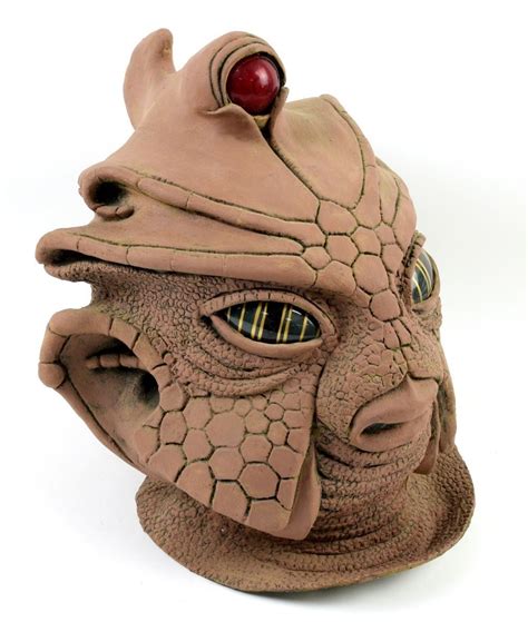 Doctor Who - Replica Silurian mask from Warriors of the Deep (1984 ...