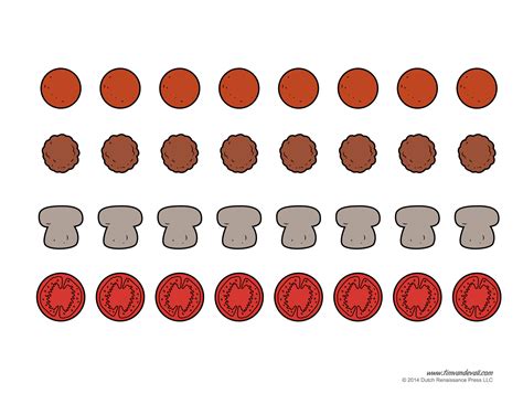 printable-pizza-toppings - Tim's Printables