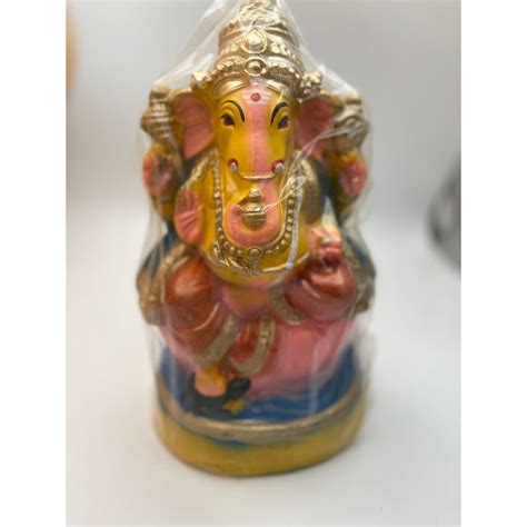 Eco Friendly Clay Ganesh Idol