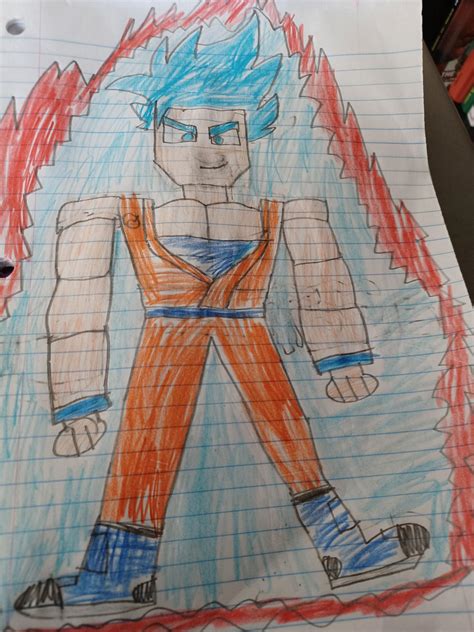 Goku super saiyan blue kaioken art! : r/Dragonballsuper