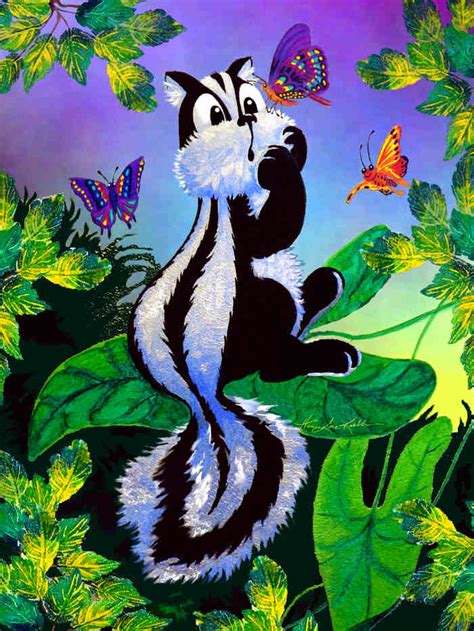 Fun Skunk Art For Baby To Kindergarten