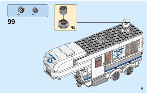 View LEGO® instruction 60182 Pickup & Caravan - LEGO instructions and ...