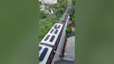 The Capri funicular railway, Capri, Italy - YouTube