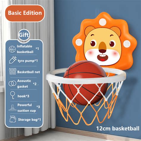 Children's basketball frame shooting rack baby indoor basketball ball toys | Lazada PH