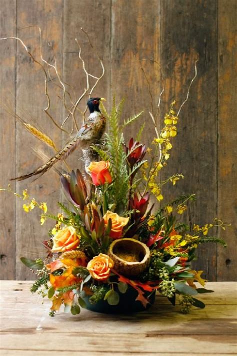 rustic flower arrangements for funeral - Luanna Kovach