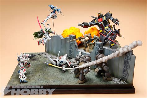 GUNDAM GUY: Gundam Diorama Front (Game) - Diorama Build