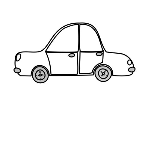 Car Outline Clip Art