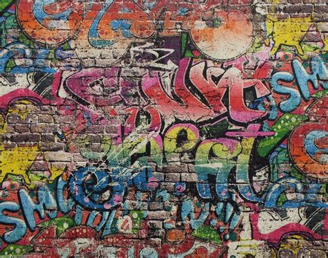 Brick Wall Graffiti Wallpapers - Top Free Brick Wall Graffiti Backgrounds - WallpaperAccess