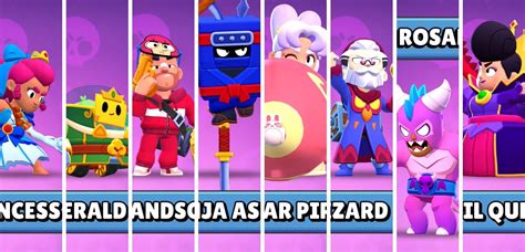 Las 11 nuevas skins de Brawl Stars...¡con variaciones cromáticas!