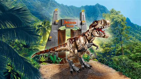 Jurassic Park: T. rex Rampage - Videos - LEGO.com for kids