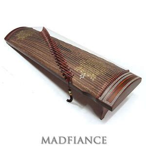 Gayageum Korean zither with 25 strings traditional musical instrument sound | eBay