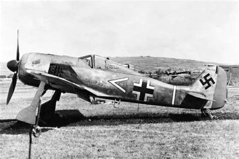 The German World War II fighter pilot who accidentally landed his plane in West Wales... and ...