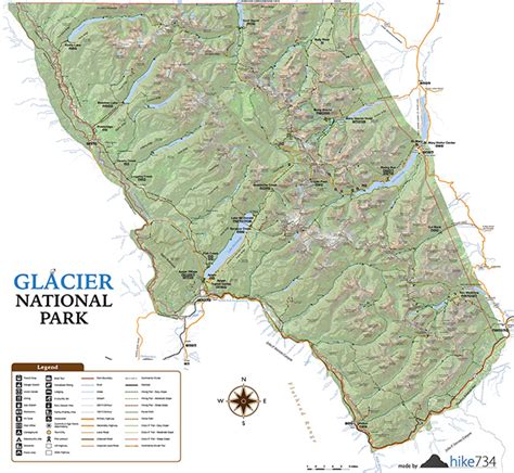 Glacier National Park Interactive Map