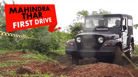 Mahindra Thar CRDe 4x4 | First Drive | PowerDrift -AUTO Photo News