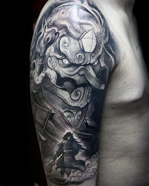 60 Anime Tattoos For Men - Cool Manga Design Ideas