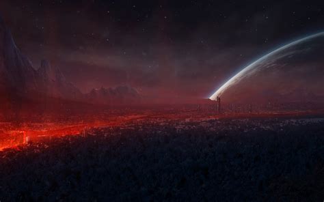 Alien Planet Landscapes Wallpaper - WallpaperSafari