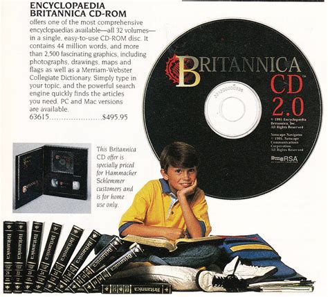 Encyclopedia Britannica CD-ROM Ad from 1996 – Brian.Carnell.Com