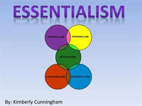 PPT - Essentialism PowerPoint Presentation - ID:2739430