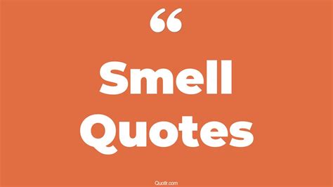 45 Unique Your Smell Quotes | his smell, i love your smell quotes