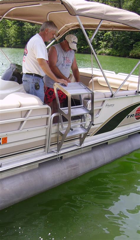 Tooner I Pontoon Ladder | Pontoon Boat Access | Marine | IAS