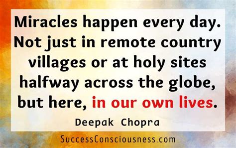 Deepak Chopra Quotes on Abundance, Improvement and Success