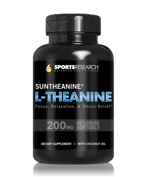 Suntheanine L-Theanine for Relaxation (BETTER SLEEP)