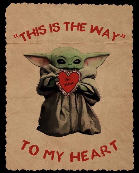 I made a Baby Yoda valentine card | /r/BabyYoda | Baby Yoda / Grogu | Know Your Meme