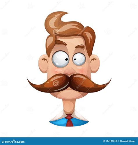 Mexican Guy With Mustache Cartoon