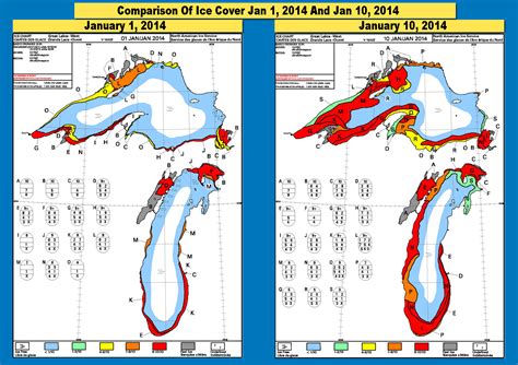 Ice cover on the Great Lakes is rapidly growing due to polar vortex's extreme cold | MLive.com