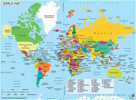 World Map, a Map of the World with Country Names Labeled HD wallpaper ...